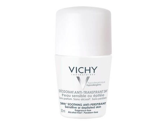 Vichy - Deodorant Soothing Sensitive Antiperspirant Roll On 48 H - 50 ml