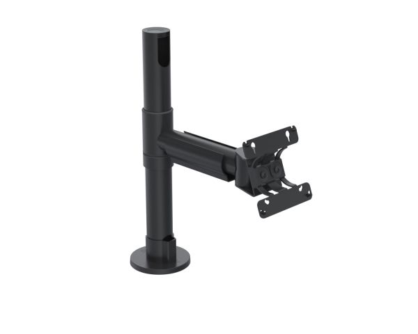 Ergonomic Solutions Spacepole Pos Spv1304-02, Pos-Halterung, Schwarz, Metall, 12 Kg, 75 X 75 Mm, 100 X 100 Mm