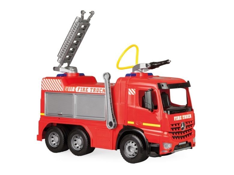 Lena Giga Trucks Ride-On Fire Truck Arocs, Feuerwehrauto, Indoor/Outdoor, 3 Jahr(E), Mehrfarbig