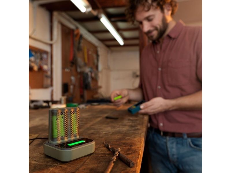 GP Batteries ReCyko M451, Nickel-metallhydrid (NiMH), AA, AAA, 4 styck, Batterier medföljer | EL Artiklar - Batteri - Batteriladdare | GameStuff