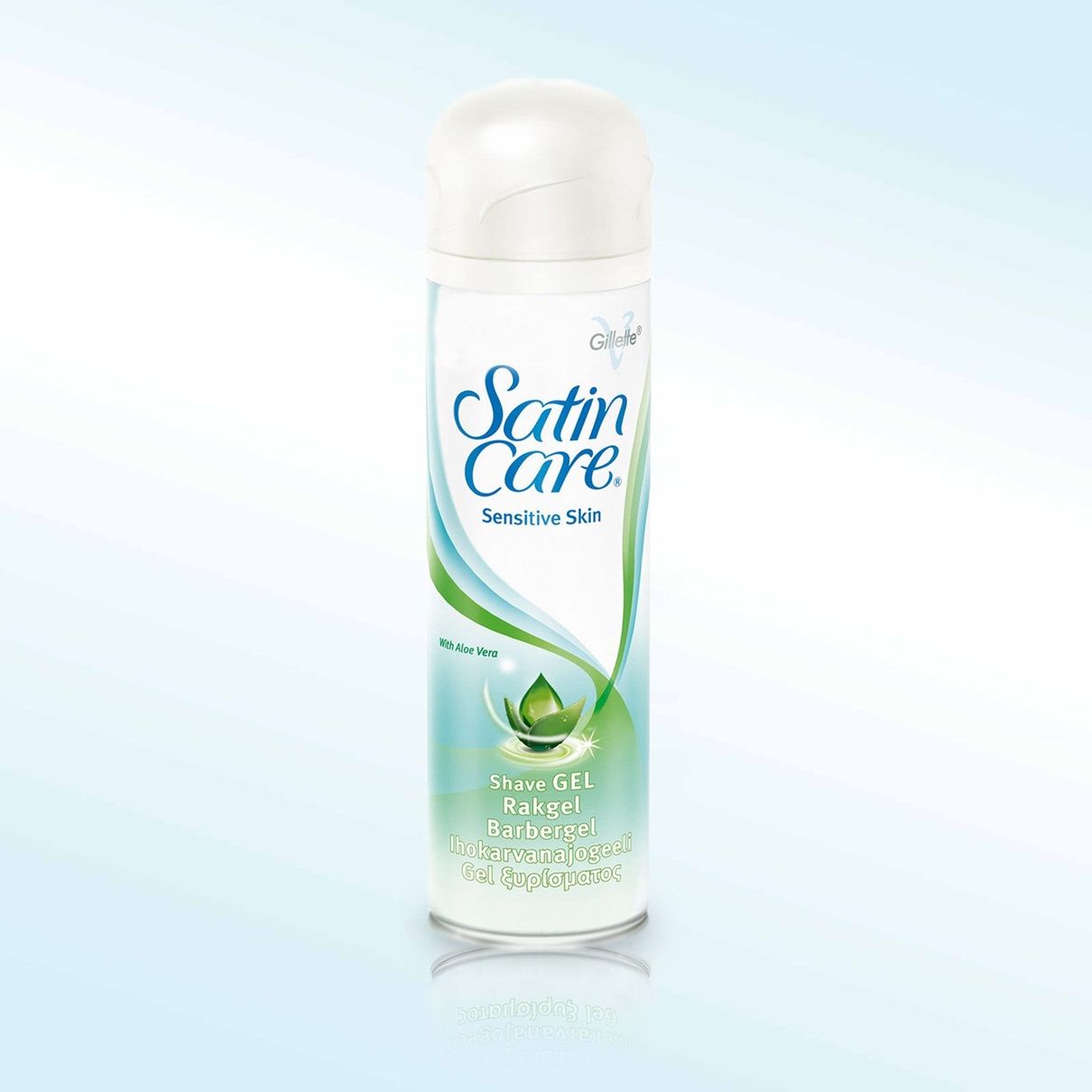 Satin Care Tilbehør Gillette® for Women ® til sart hud 200 ml