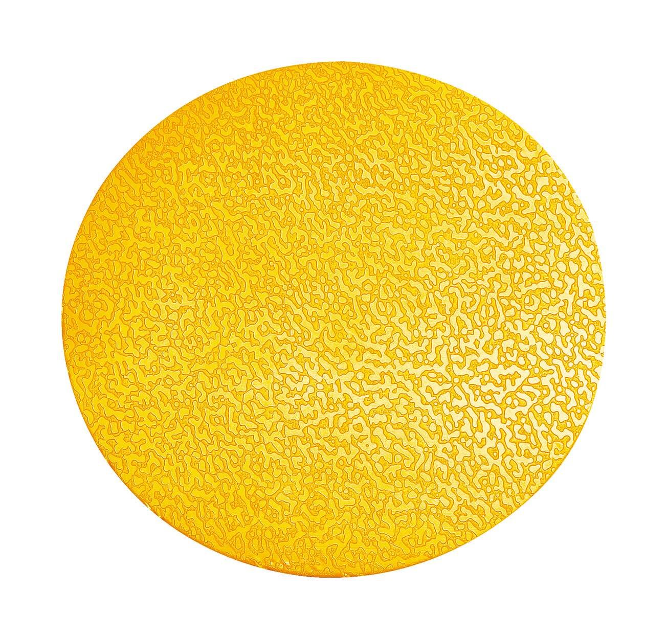 Bodenmarkierung „Dot“, Gelb, Permanent – 10 Stück/Packung