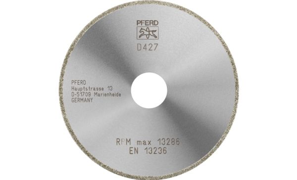 Pferd Diamond Cut-Off Wheels Shape 1A1r Gad, Stål