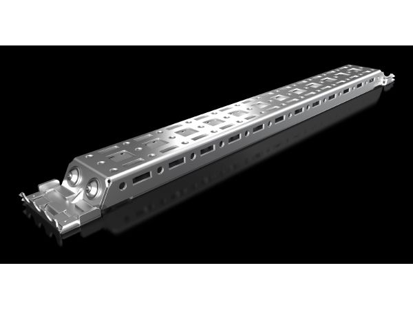 Rittal Ax 2394.400 Montageschiene Stahlplatte 4 Stück