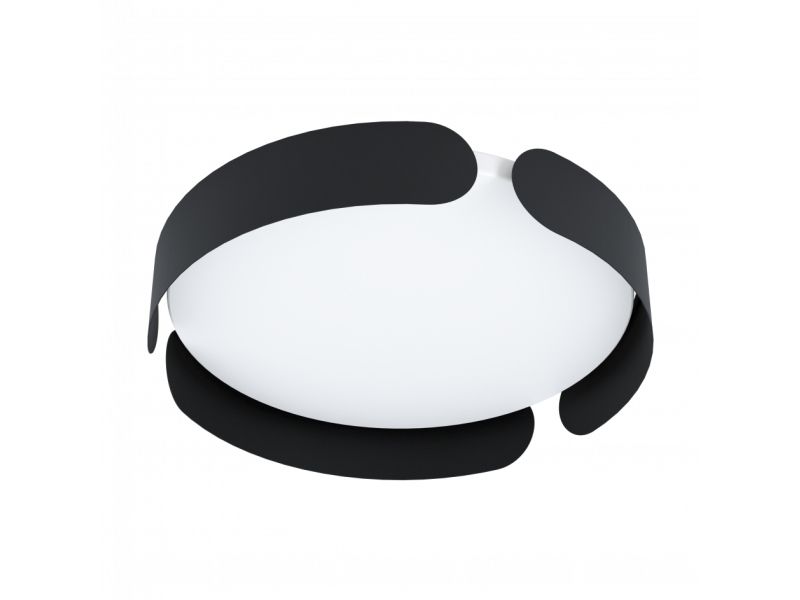 Eglo Valcasotto Decke Schwarz/Weiss