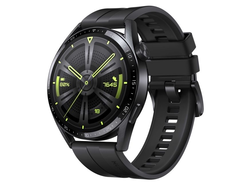 Huawei | Klocka GT 3 Active (46mm) - Smartwatch med rem - handleds: 140-210 mm - Svart