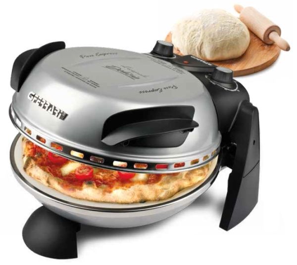 G3 Ferrari Delizia, 1 Pizza/Pizzen, Edelstahl, 31 Cm, Mechanisch, 400 °C, En 60335-2-9:A13/2010