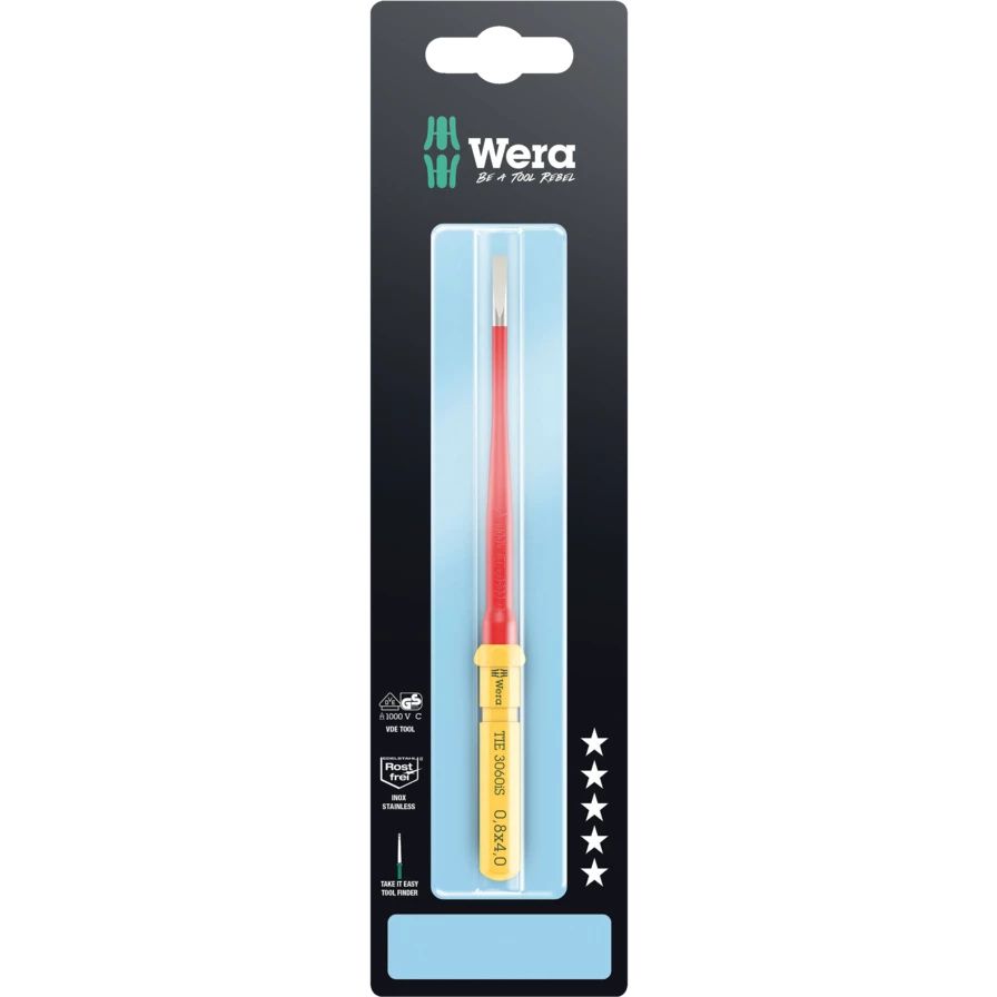 Wera Take It Easy, 1 Stk, Flad, 157 Mm