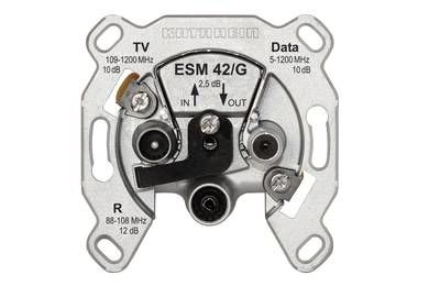 Esm 42/G Modem-Antennedåse 3-Udgange Selektiv