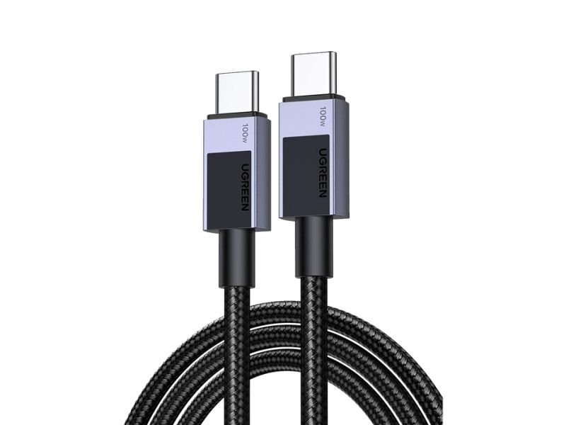Ugreen 45063, 1 M, Usb C, Usb C, Usb 2.0, 0,48 Gbit/Sek., Sort