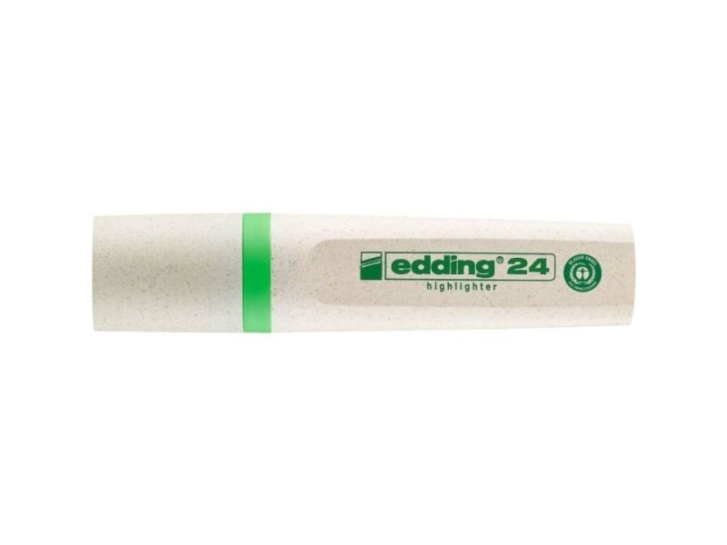 Edding 24 Ecoline, 1 Stück(E), Hellgrün, Meißel, Grün, Weiß, 5 Mm, Deutschland