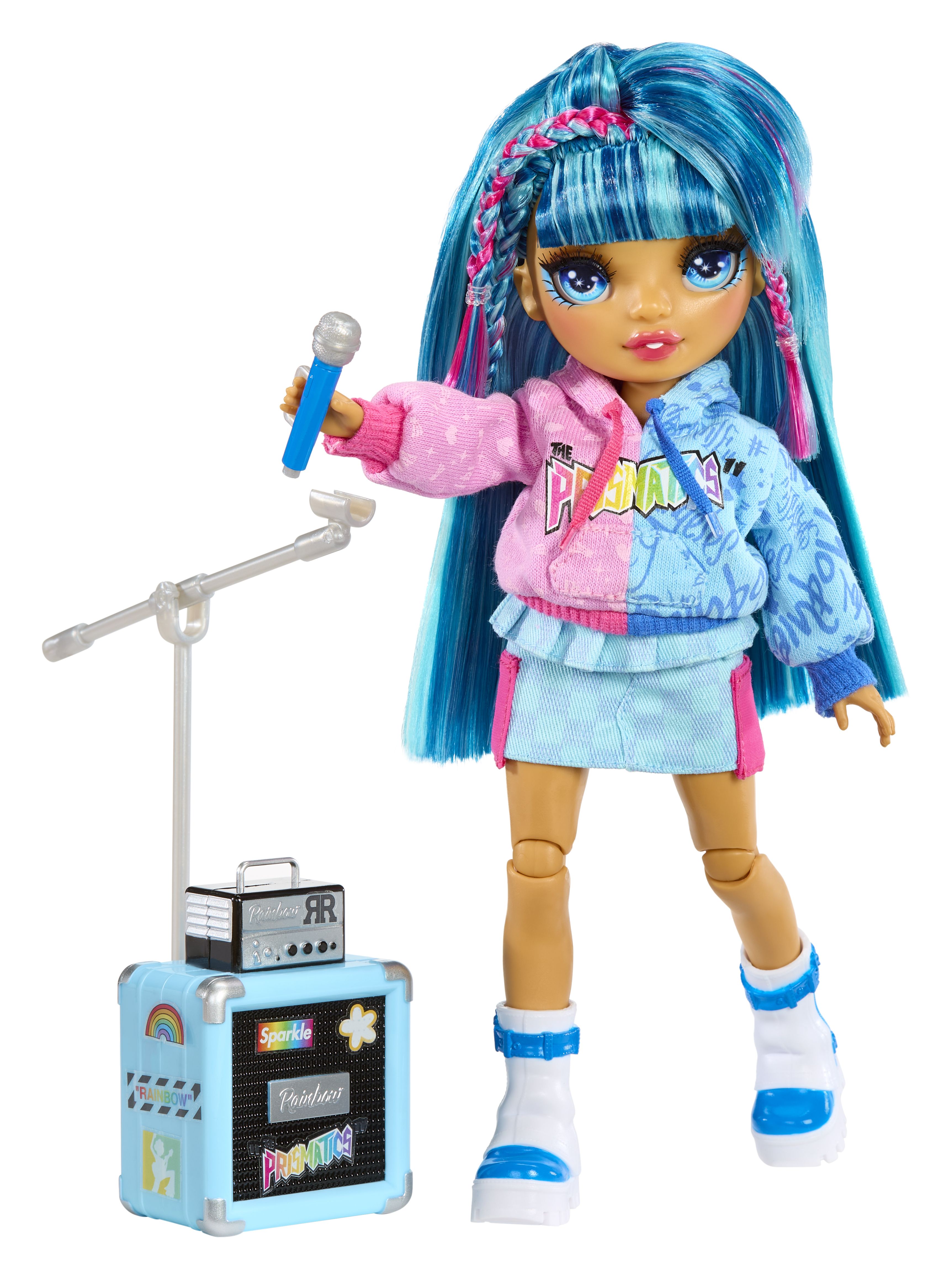 Rainbow High Junior High Jr High Rockband Fashion Dolls - Skyler, Modepuppe, Weiblich, 4 Jahr(E), Junge/Mädchen, Mehrfarbig