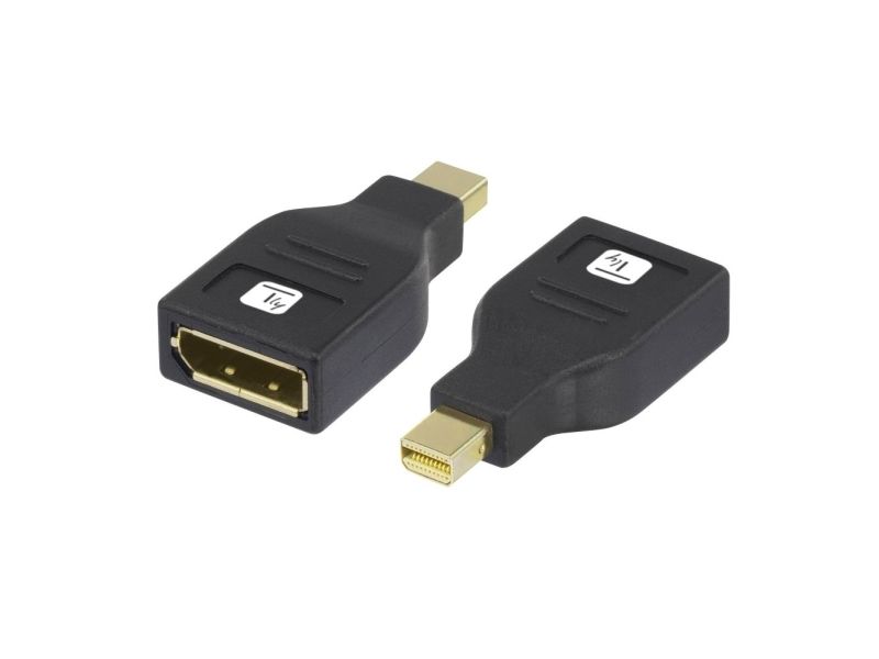 Efb Elektronik Iadap-Dp-Mdp2, Displayport, Mini Displayport, Sort