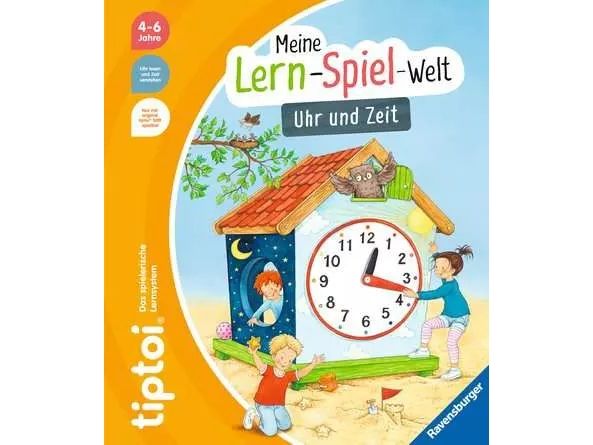 Børnebog Ravensburger tiptoi Meine Lern-Spiel-Welt: Uhr und Zeit - tysk
