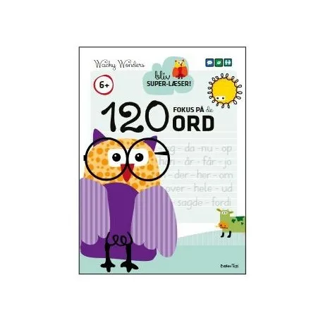 Wacky Wonders - Styr på de 120 ORD   Helle Louise Holst   Språk: Dansk