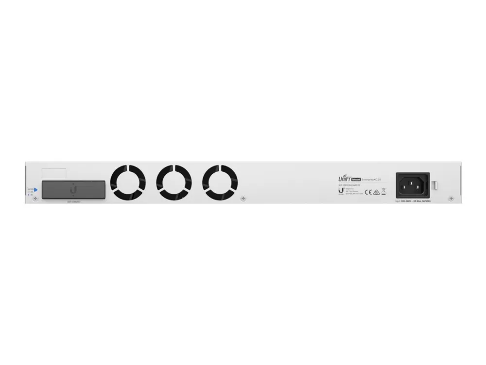 Ubiquiti UniFi Enterprise XG 24 - Switch - L3 - Administreret - 24 x 100/1000/2.5G/5G/10GBase-T + 2 x 25 Gigabit SFP28 (uplink) - monterbar på stativ - AC 120/230 V / DC 11.5 V | Datortillbehör - Nätverk - Switchar | GameStuff