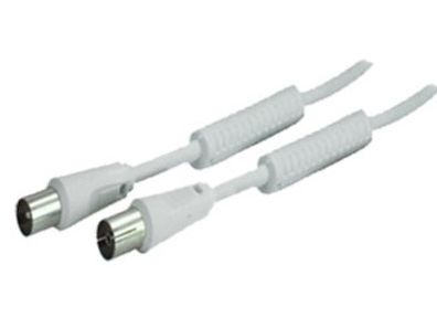 Shiverpeaks 2.0M Iec 169-2 - Iec 169-2, 2 M, Iec 169-2, Iec 169-2, Weiß