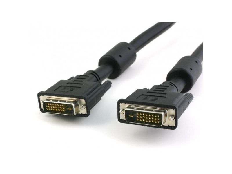 Techly 10M Dvi-D Dl/Dvi-D Dl, 10 M, Dvi-D, Dvi-D, Männlich, Männlich, Schwarz