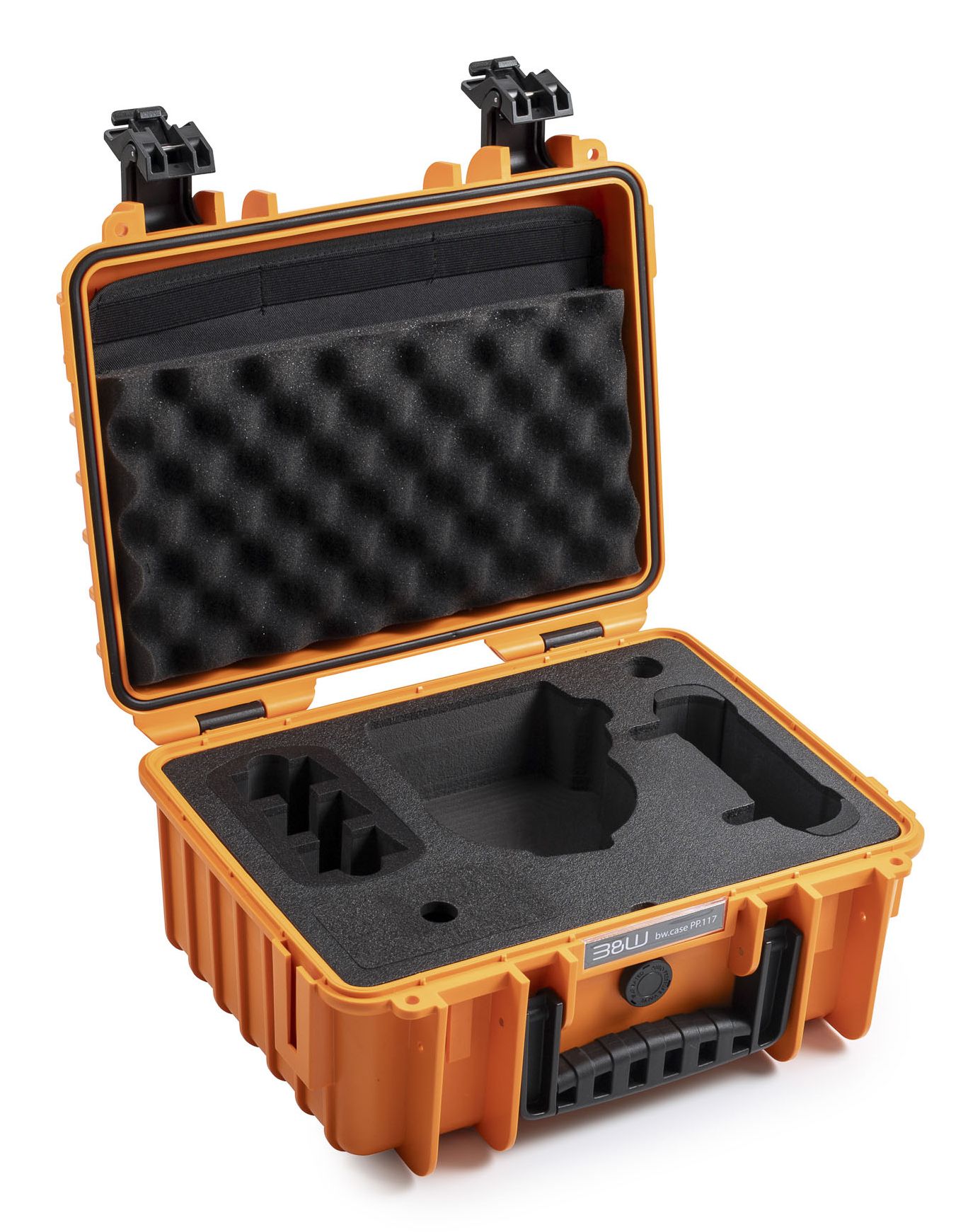 B&W Cases Pp.117.Flip, Hard-Case, Orange, Polypropylen (Pp), Einfarbig, 11,7 L, -30 - 80 °C