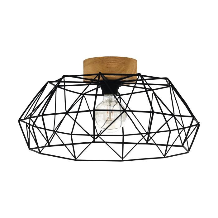 Eglo Padstow Loft E27 Ø445 Sort Fsc