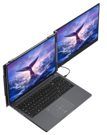 Blackview SCM6 - 14" bærbar dobbeltskærm (grå)