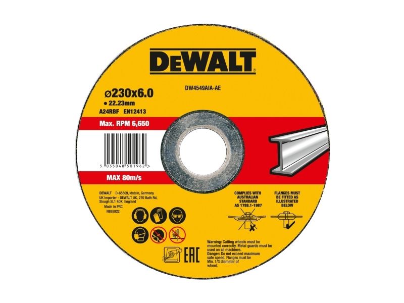 Dewalt Dw4549aia-Ae, Slibeskive, 1 Stk