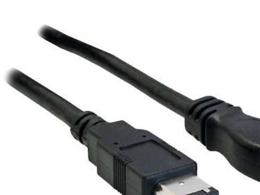 Deltaco - Ieee 1394 Kabel - Firewire 800 (Han) Til 6-Pin Firewire (Han) - 4.5 M