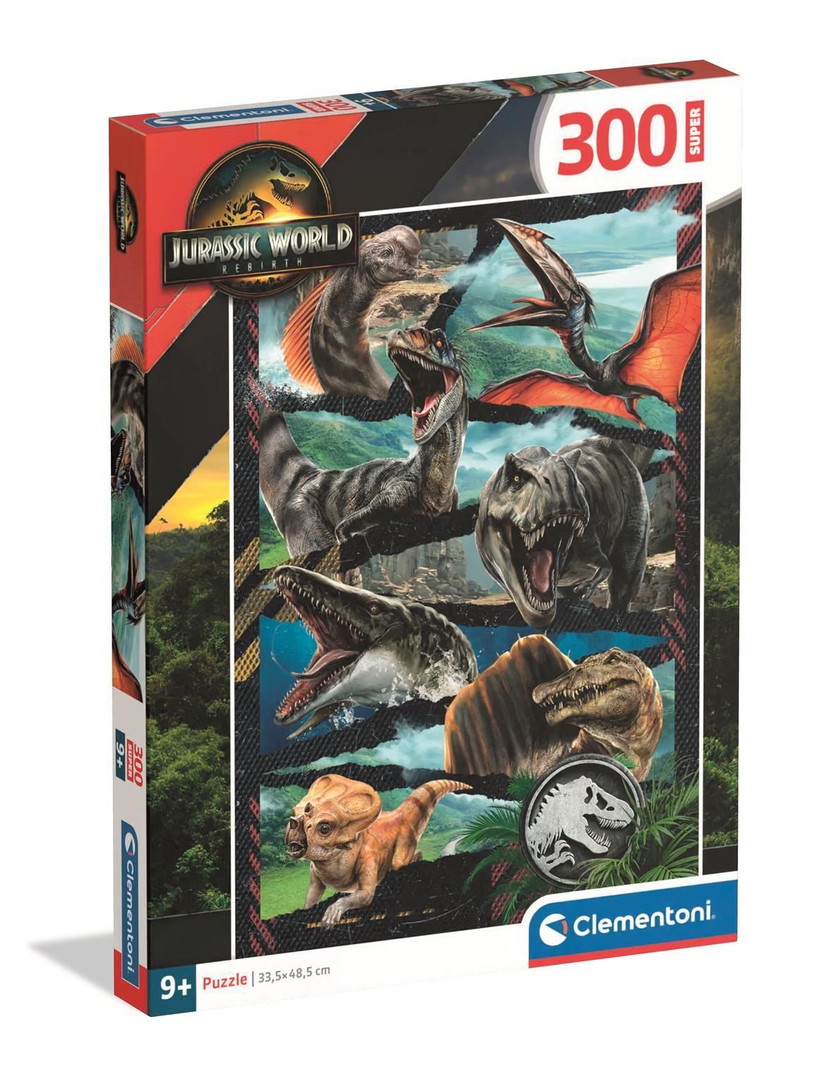Puzzle „Super Jurassic World 2025“, 300 Teile