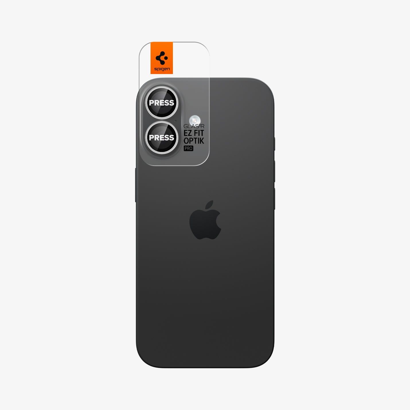 Spigen Grau Schutzfolie Für Die Rückkamera Glastr Ez Fit Optik Pro Für Apple Iphone 17 / 16 Plus / 16, Gehärtetes Glas, Set Mit 2 Stück, Silberfarben - Image 6