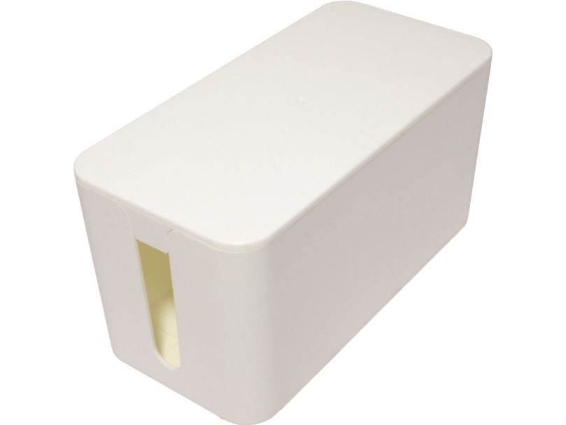 Value Kabelorganisator Kabelboks Hvid 1 Stk, Kabelboks, Hvid