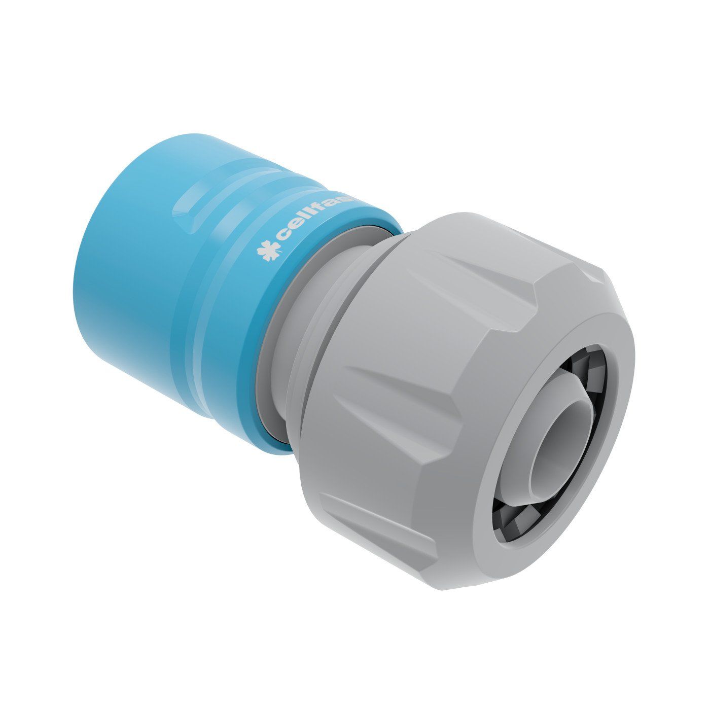Cellfast 50-635, Slangekobling, 3/4", Abs, Polycarbonat (Pc), Blå, Grå