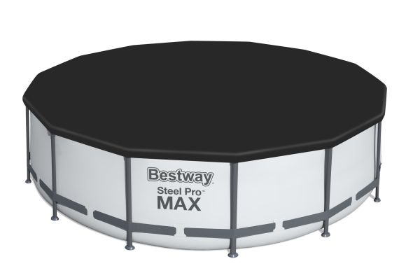 Bestway Steel Pro 5618W rund stålrammepool 396 x 122 cm + stige