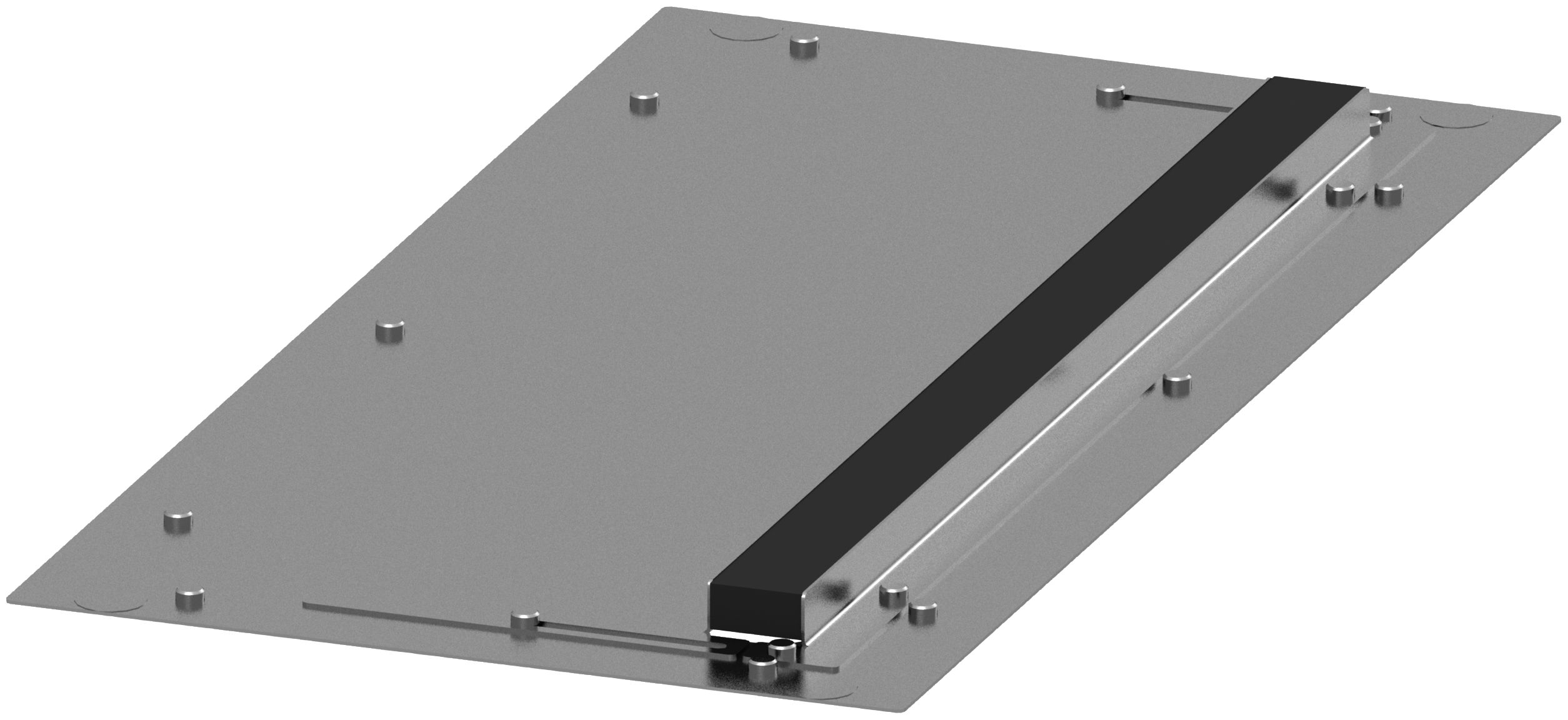 Siemens 8Pq2304-8Ba03 Loftplade (L X B) 800 Mm X 400 Mm Stål 1 Stk