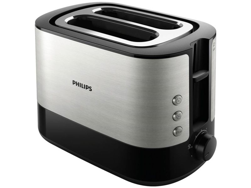 Philips Viva Collection Hd2637 - Toaster - 2 Scheiben - 2 Halterungen - Schwarz