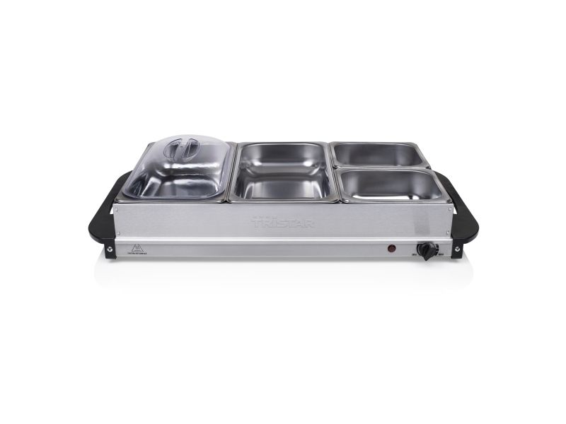 Tristar BP-6285 Buffet server - 300 W - 230 V - 50/60 Hz - rustfrit stål - rustfrit stål - rustfrit stål (BP-6285)