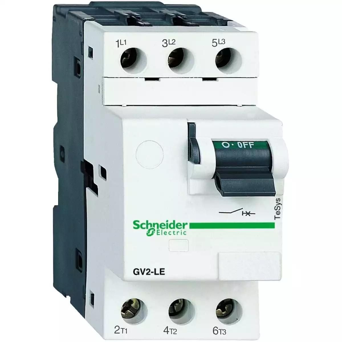 Schneider Electric GV2LE03, 0,4 A, 690 V, 1 stk, Frankrig