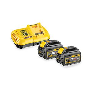 Dewalt Dcb118x2-Qw, Ladegerät + 2 X 9Ah Akkus