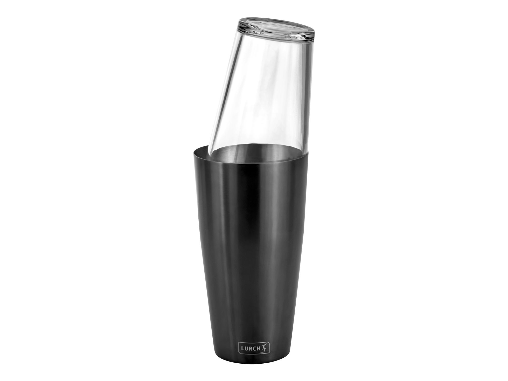 Lurch 00240793, 0,75 L, Glas, Rustfrit stål, Sort, Transparent, 9 cm, 275 mm