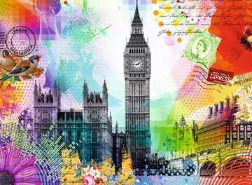 Ravensburger London Postkort, 500 stk, Bygninger, 12 År