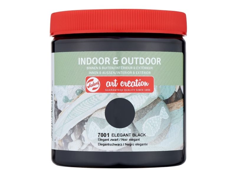 Talens Art Creation Indoor & Outdoor Jar Elegant Black 7001