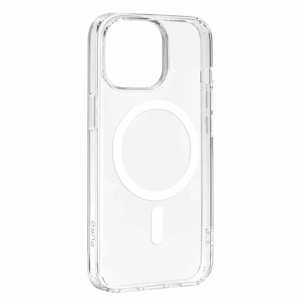 Iphone 15 Pro Max Lite Mag Tpu-Hülle, Magnete, Transparent