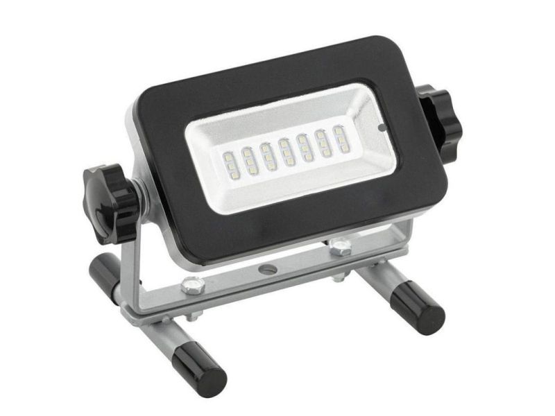 EGLO LED Strahler Piera tragbare Arbeitsleuchte | aus Aluminium und Kunststoff, kleiner Arbeitsscheinwerfer in schwarz mit schwenkbarem Spot, IP44, neutralweiß, 480lm - Bild 5