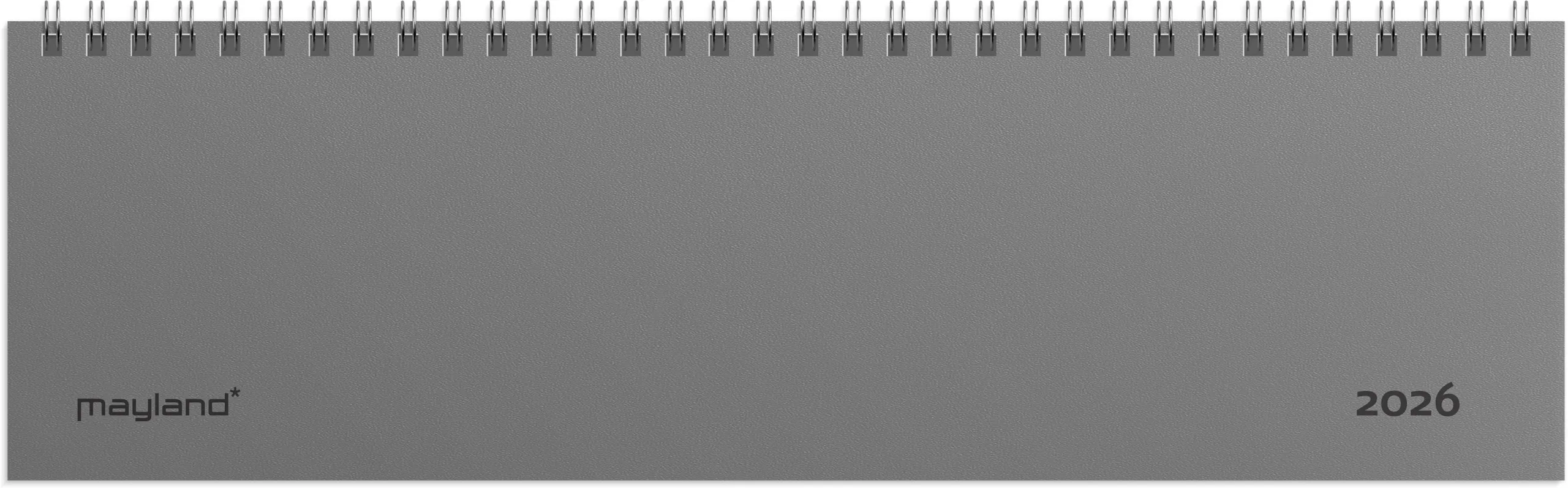 Dag-uge bordkalender grå PP-plast 2026 | Papper & Emballage - Kalendrar & Anteckningsböcker - Kalendare | GameStuff