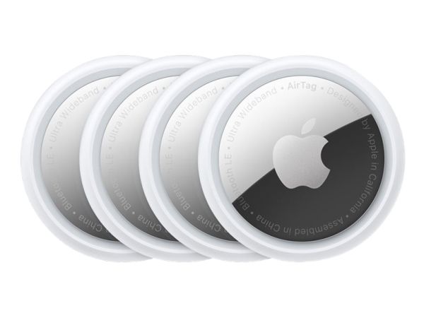 Apple AirTag MX542LL/A 4-pack silver (MX542LL/A) | Tele & GPS - Mobil tillbehör - Övriga tillbehör | GameStuff