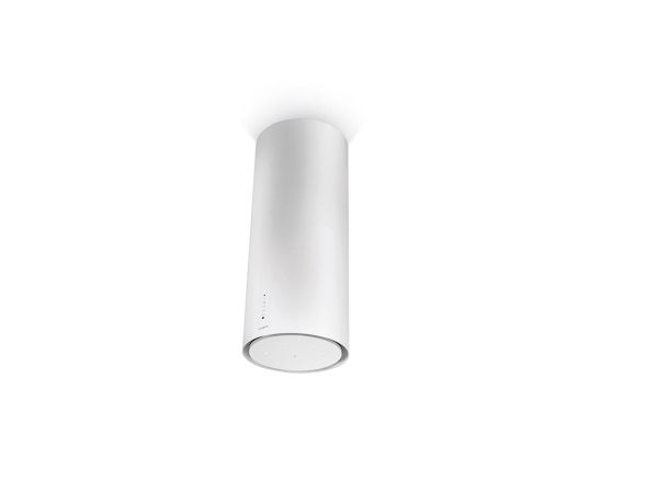 Faber Cylindra I.Evo Plus Wh Gloss A37 Fb - Haube - Frei Hängend - Breite: 37 Cm - Tiefe: 37 Cm - Mit Innen-/Außenmotor - Perlweiß