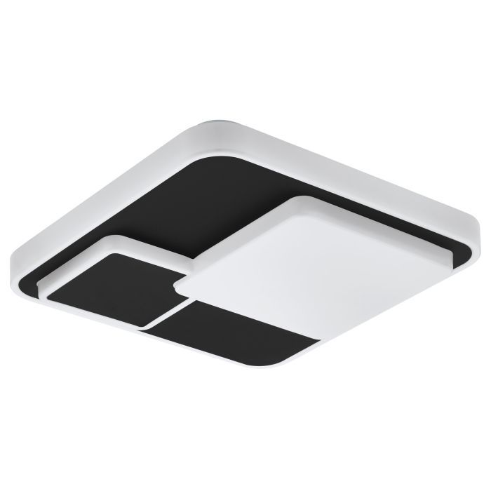 Eglo Lepreso Loft 2300Lm 385X385 Sort/Hvid