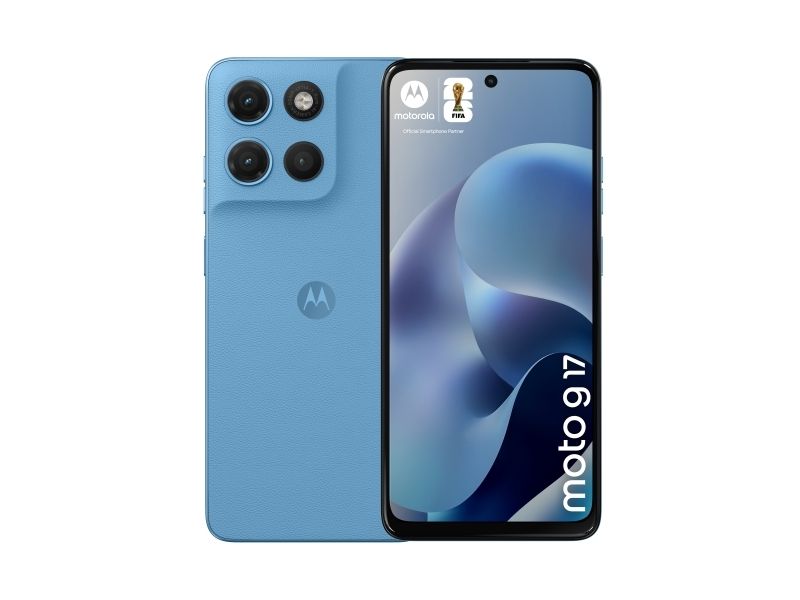 Motorola Moto G17 Smartphone 128 Gb 4G, Alaskan Blue