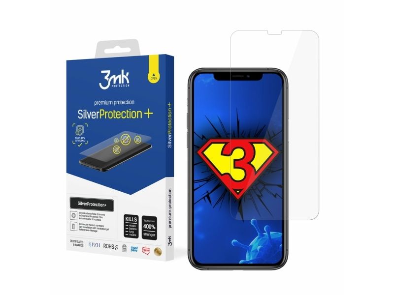 3MK SilverProtection+, iPhone X/XS/11 Pro, 1 stk