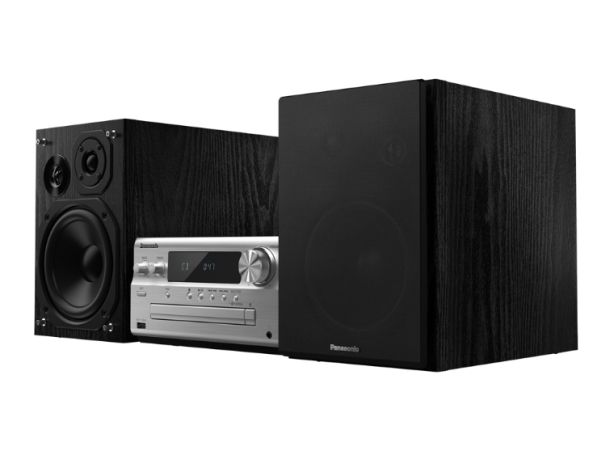 Panasonic Sc-Pmx802 - Audiosystem - 120 Watt (Gesamt) - Sølv