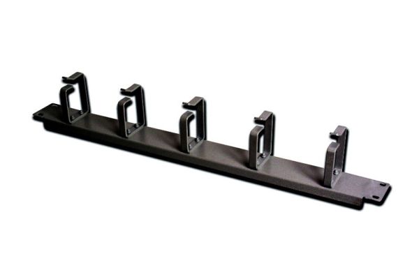 Digitus 19" Cable Management Panel 1U, Sort, 1U, 483 X 80 X 44,45 Mm
